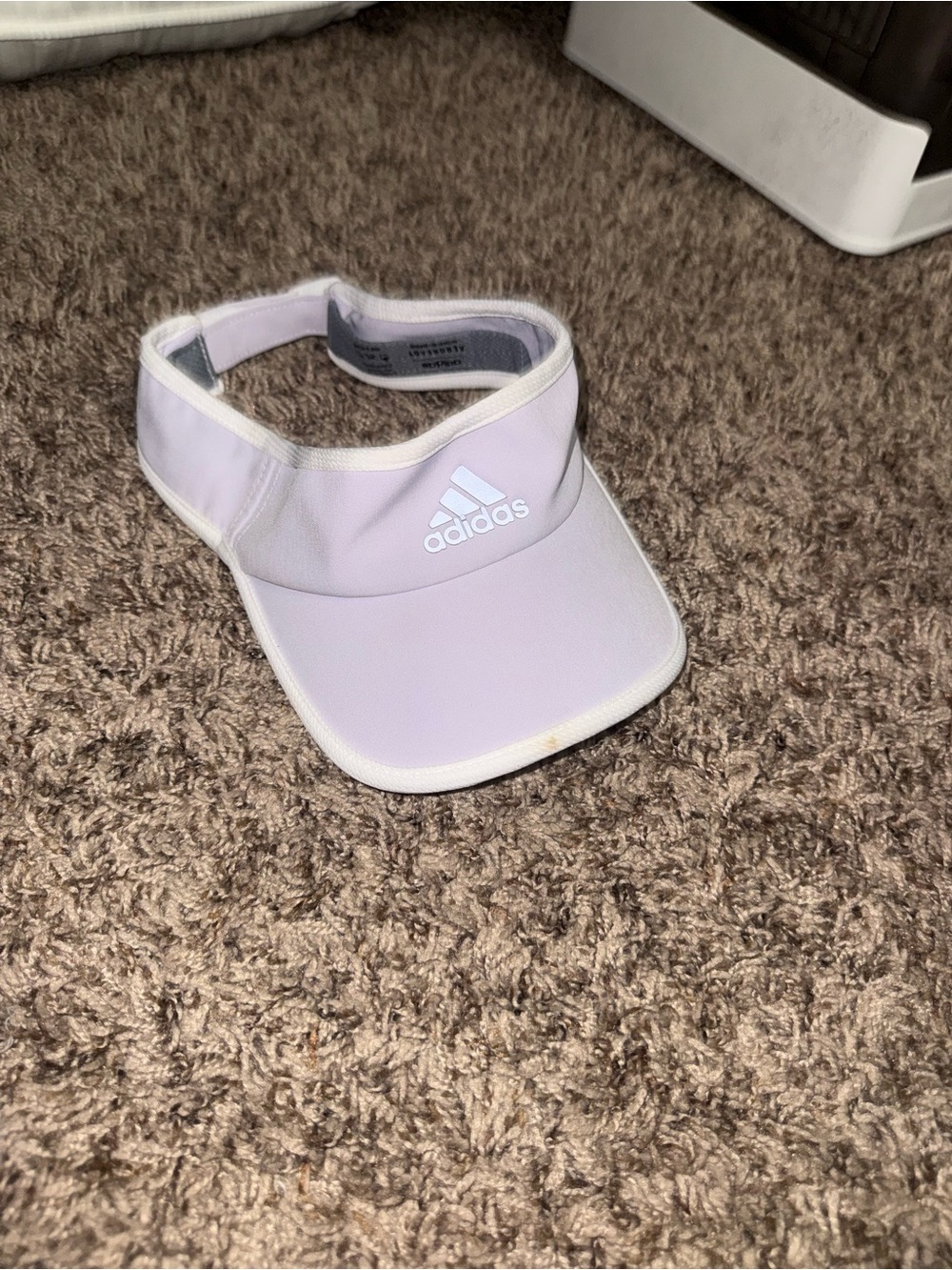 Adidas AeroReady White Women’s Performance Visor | Adjustable